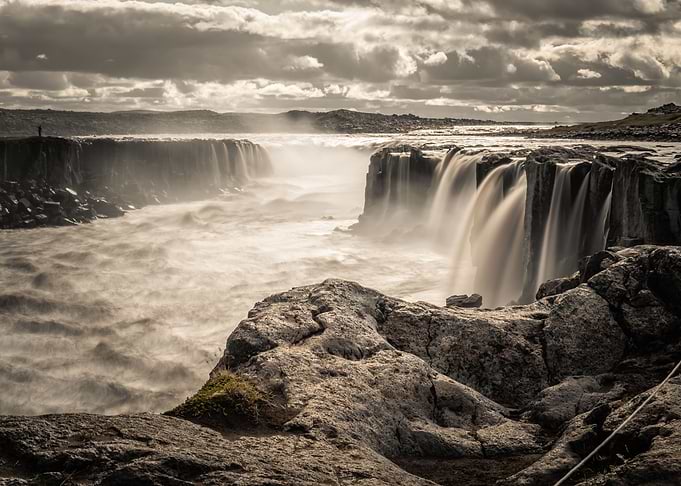 Iceland Powerfull Water