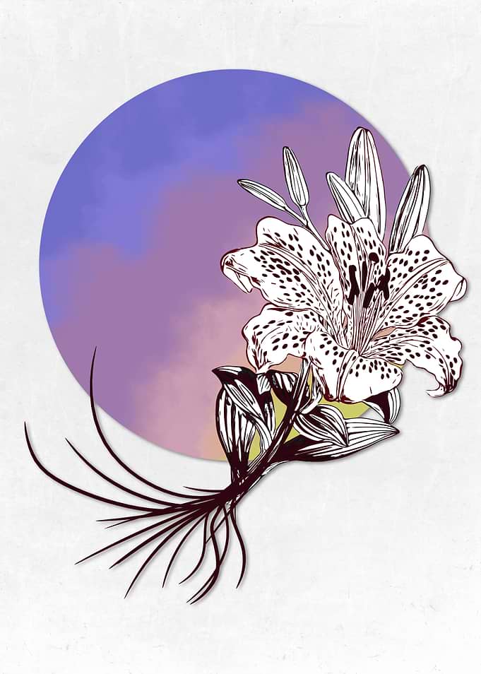 Abstract Strange Flowers