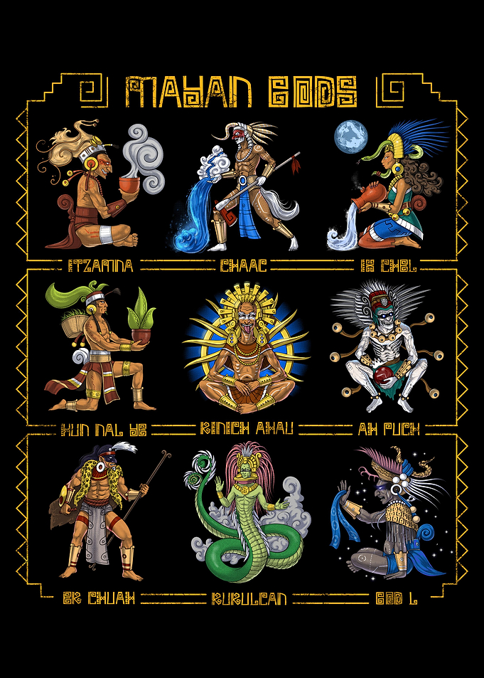 Ancient Mayan Gods