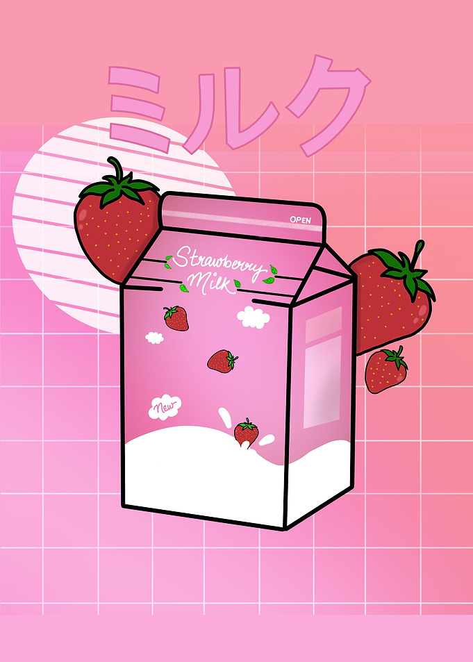 japanese Strawberry Milk
