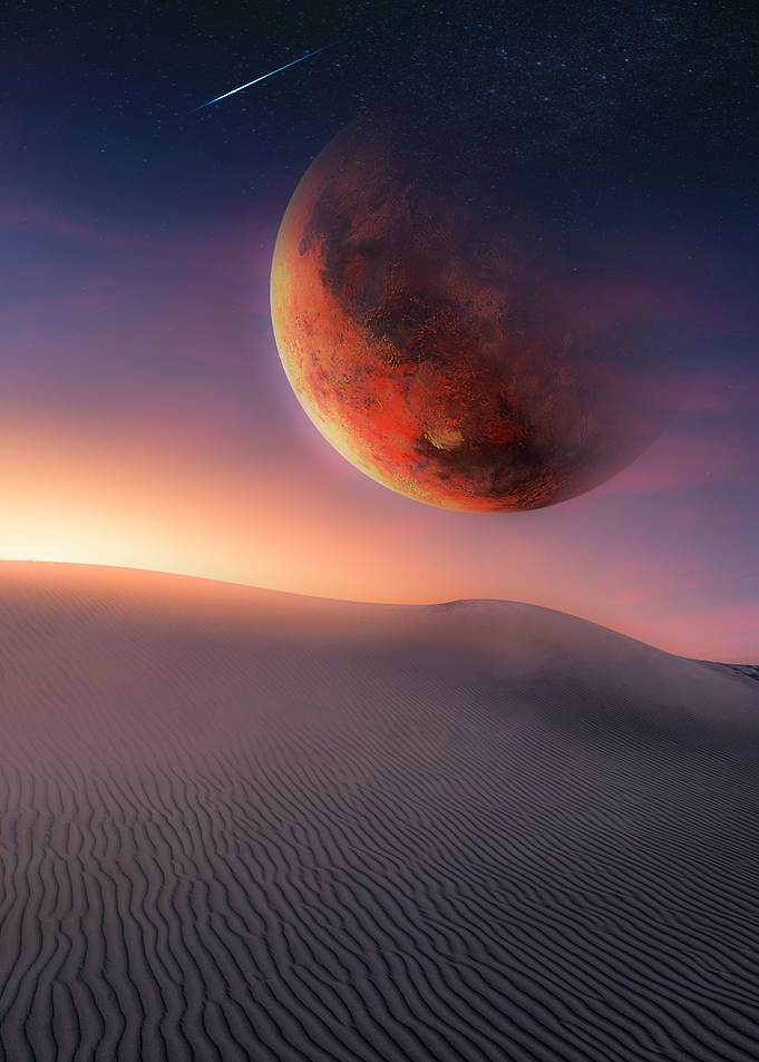 Space Planet Desert