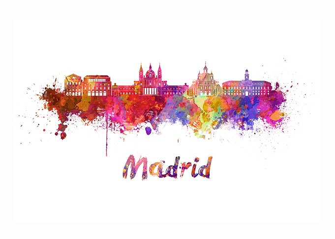 Madrid v2 skyline