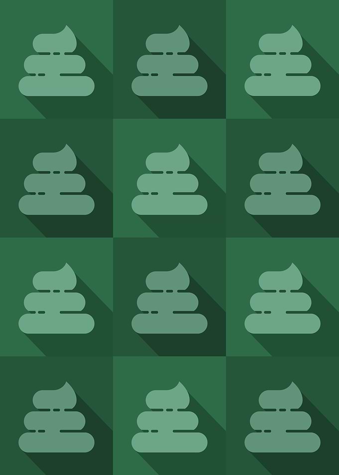 Poop Icons Art Green 4
