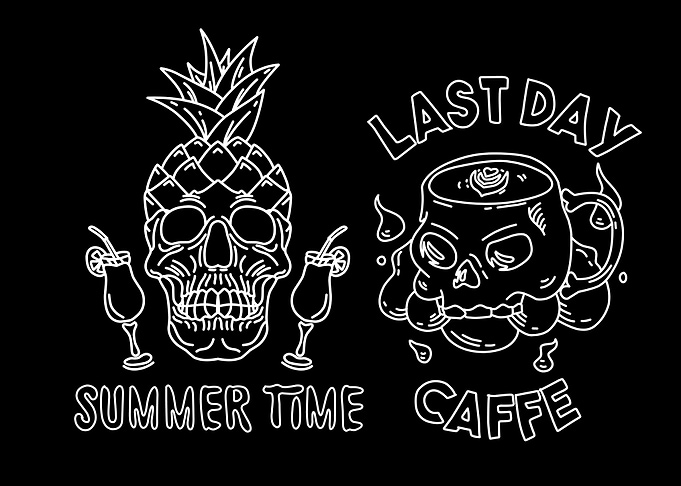 skull vintage