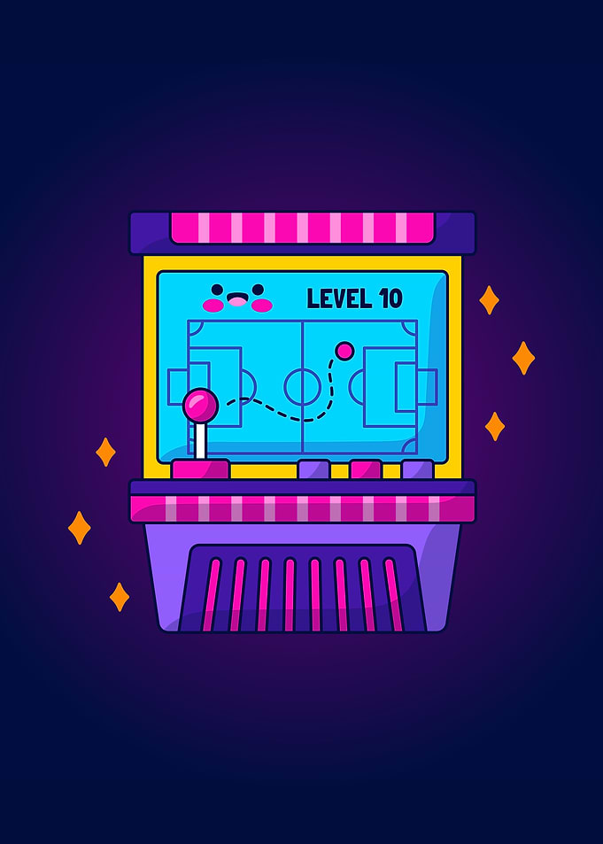 Kawaii retro video games