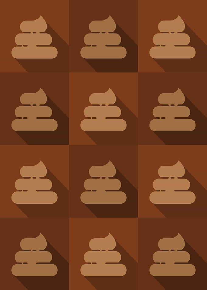 Poop Icons Art Orange 4