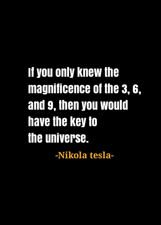 Nikola tesla quotes