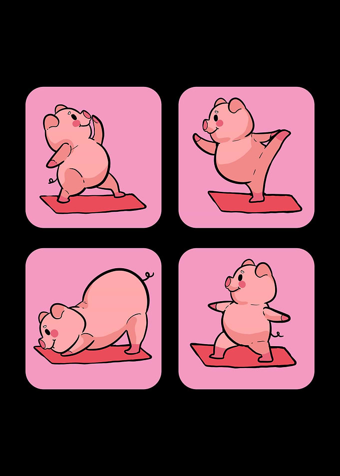 Yoga Piggy