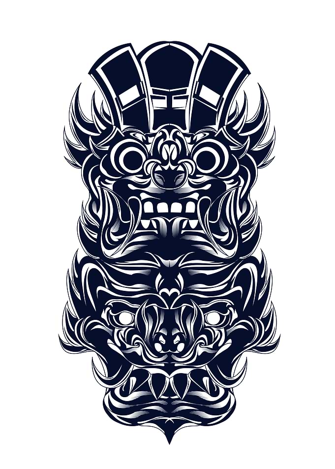 Barong bali indonesia