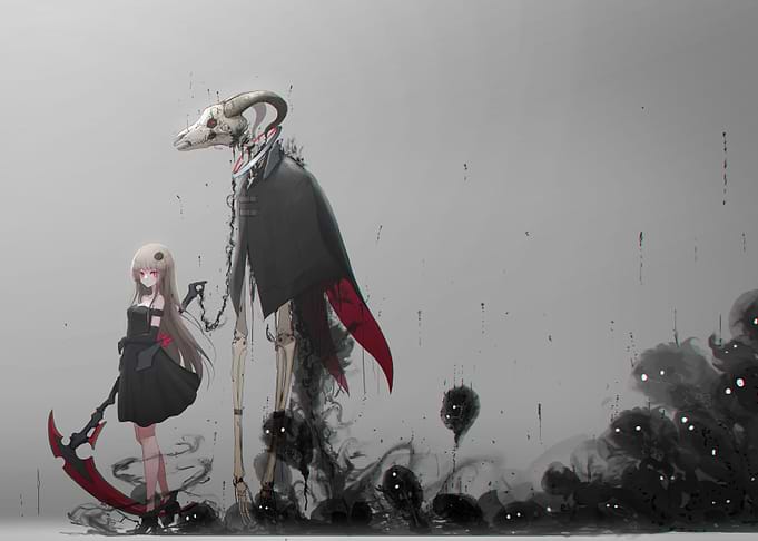 Anime Girl monster