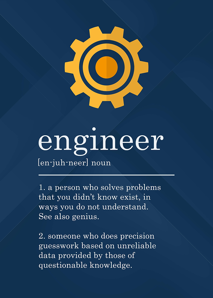 Funny Engineer Definition