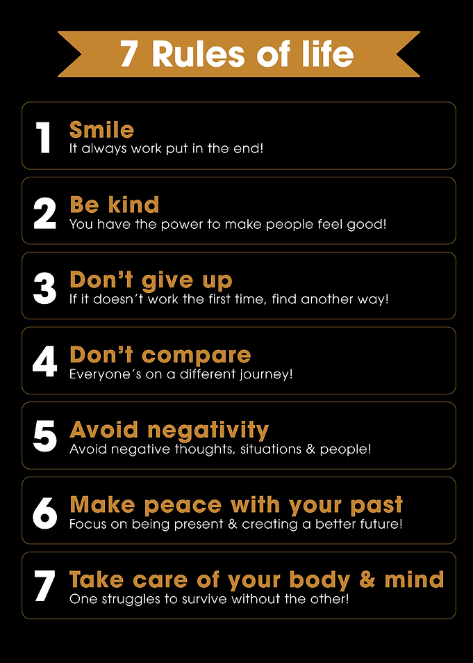 7 Rules of life