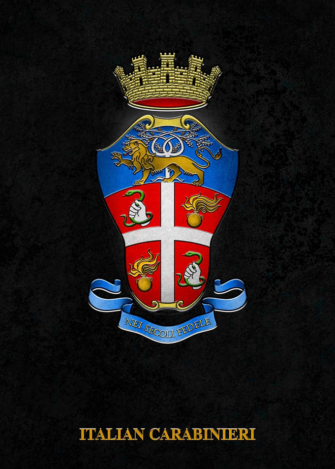 Arms of Italian Carabinier