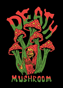 death mushroom skull