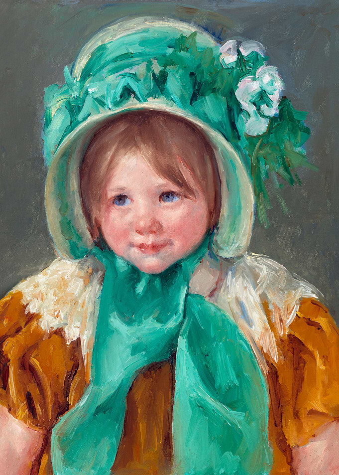 Sara in a Green Bonnet