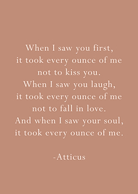 When I saw you first