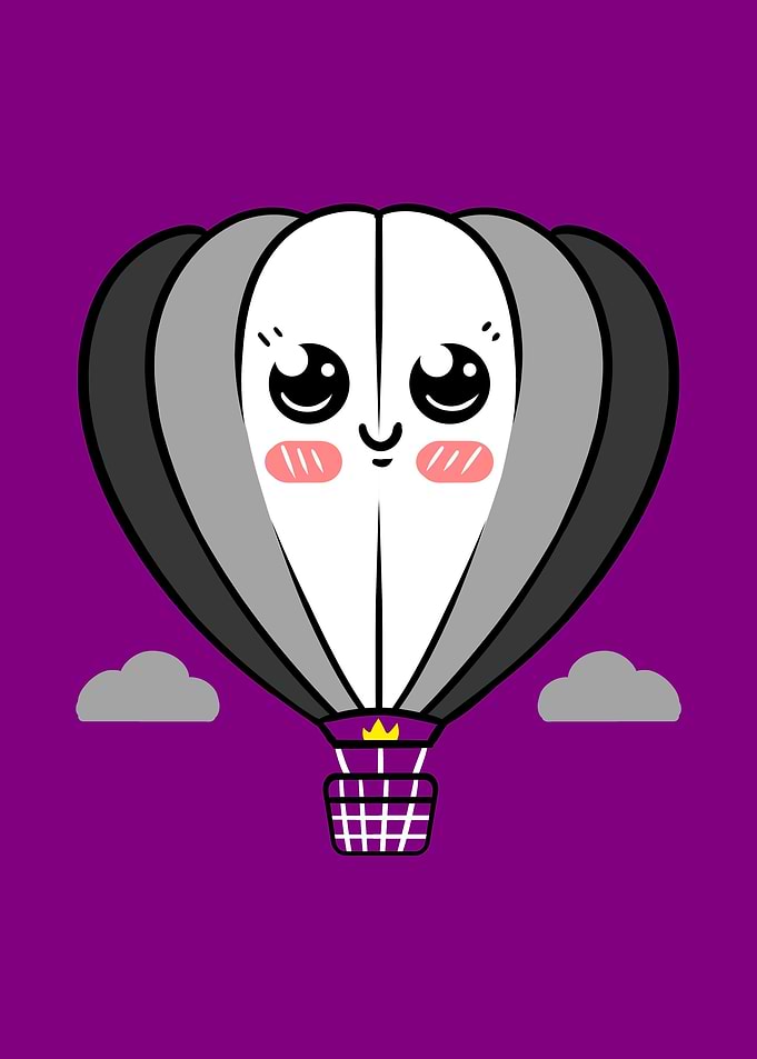 Asexual Balloon Ace Pride