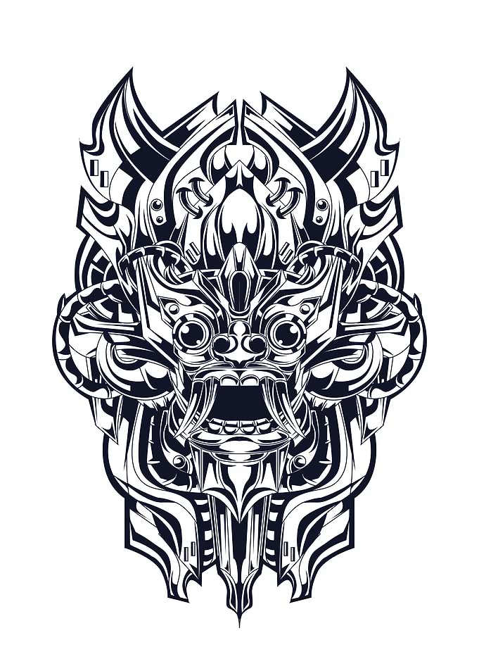 Barong bali indonesia