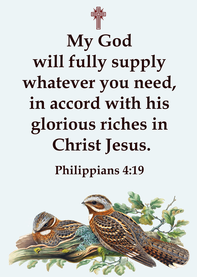Philippians 4 19