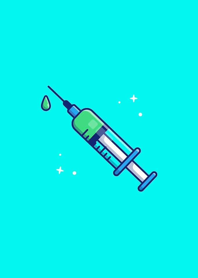 Injection Syringe Cartoon