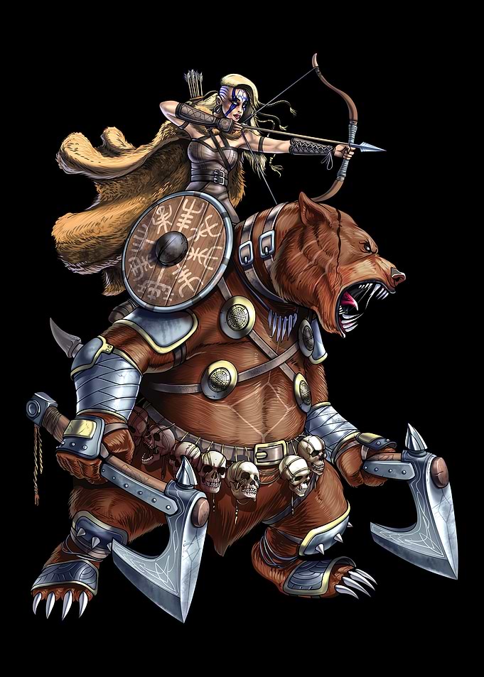 Norse Bear Viking Warrior