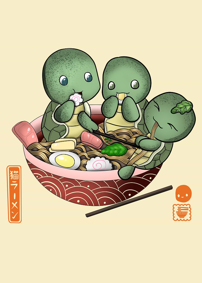 ramen turtles