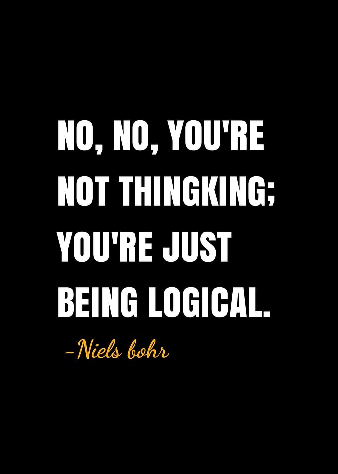 Niels bohr quotes