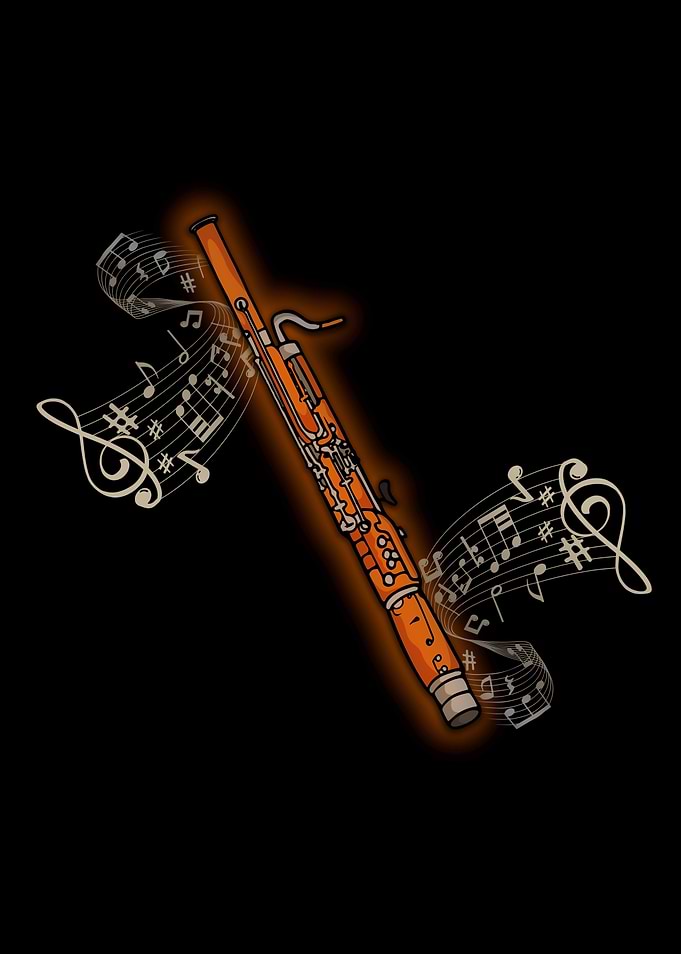 Bassoon Player Gift Jazz