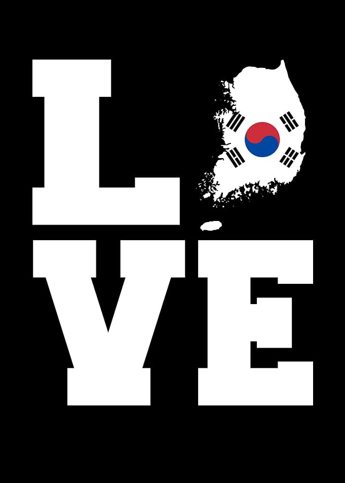 Love South Korea Gift