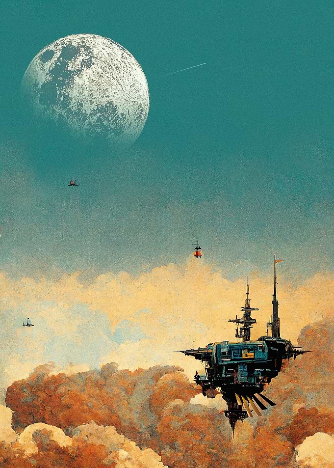 Vintage Space Fantasy
