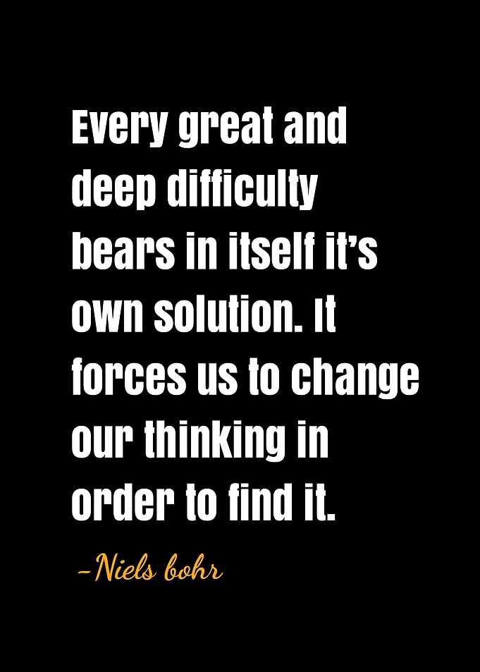 Niels bohr quotes