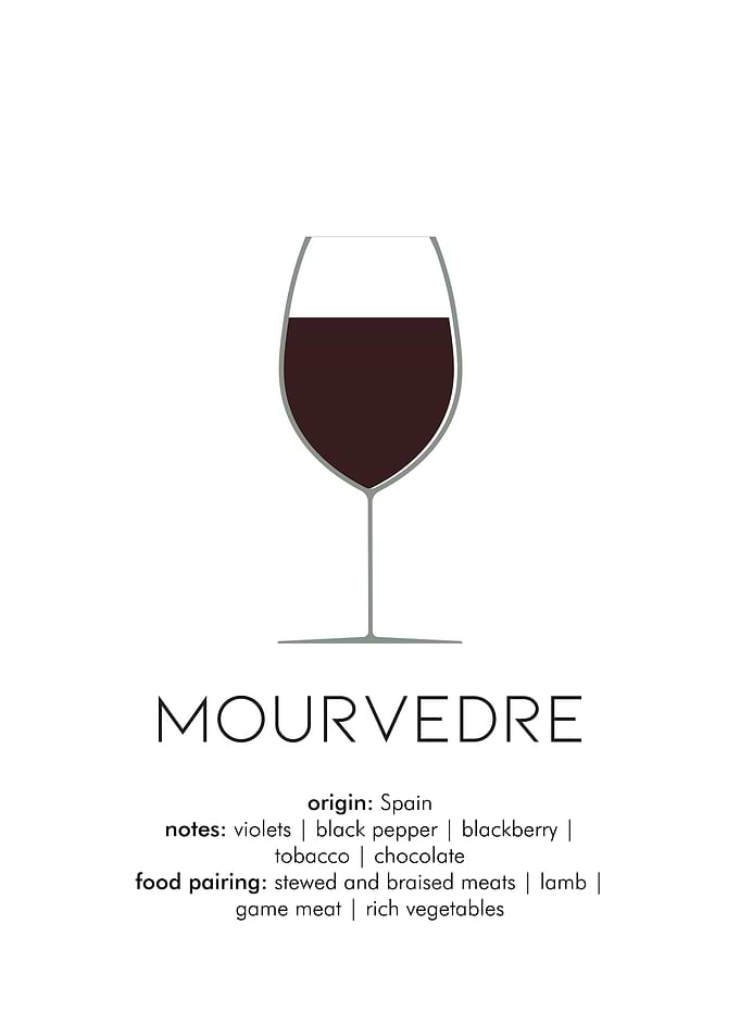 Mourvedre wine
