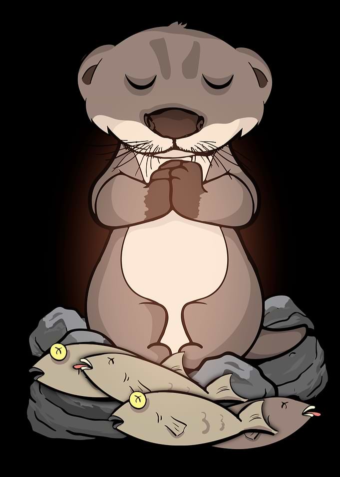 Otter Gift Meditation Yoga