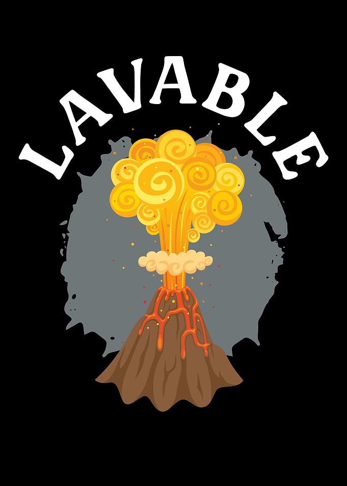 Lavable Volcano Lava