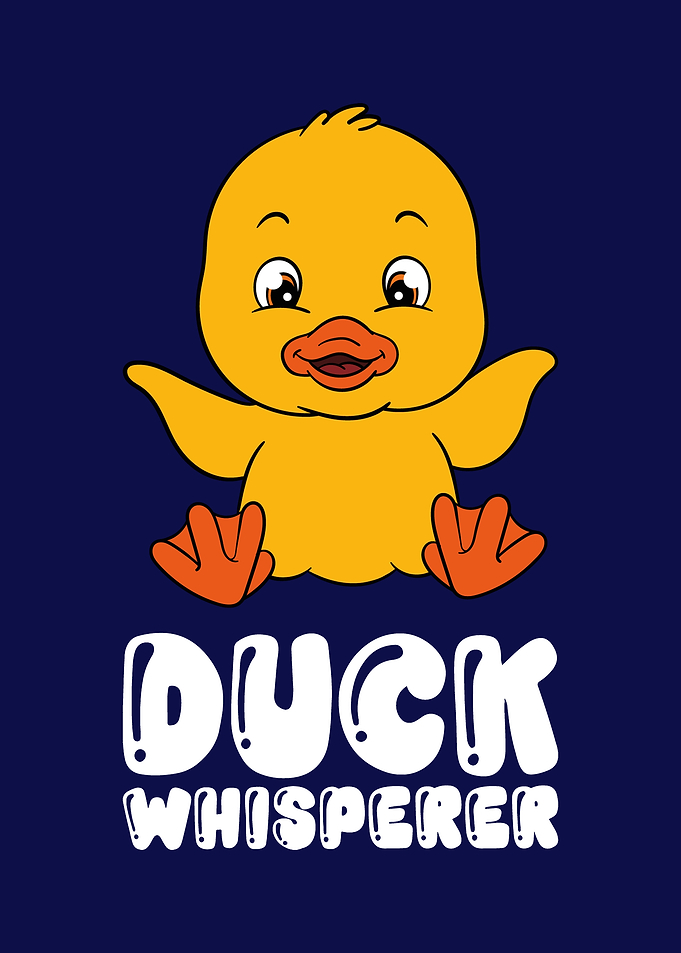 Funny Duck Graphic