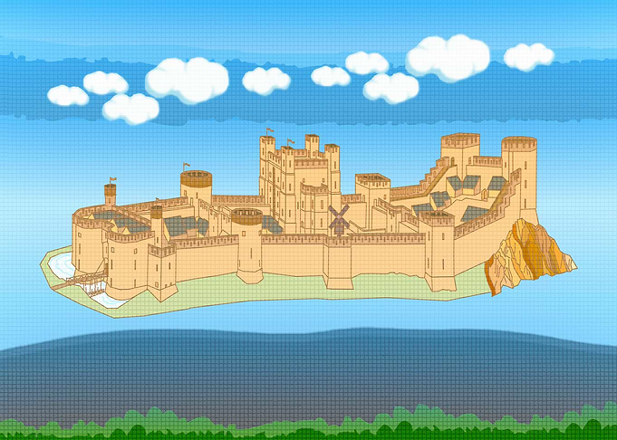 Medevial Castle Cute