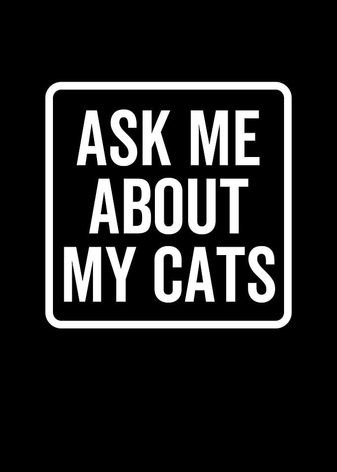 Ask Me About My Cats