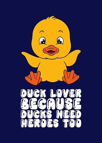 Funny Duck Graphic