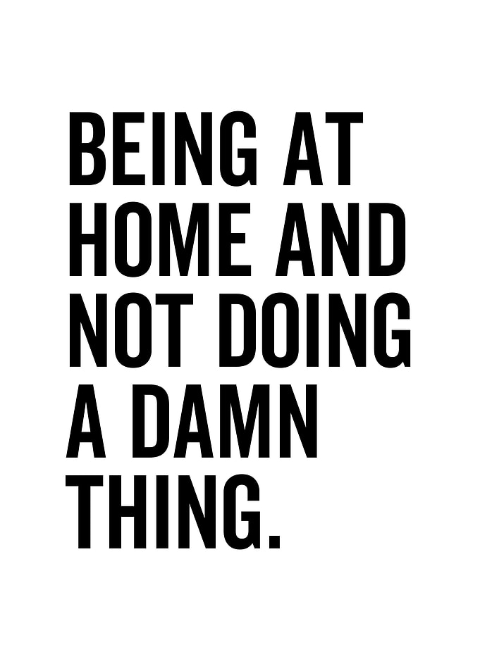 Being At Home And Not