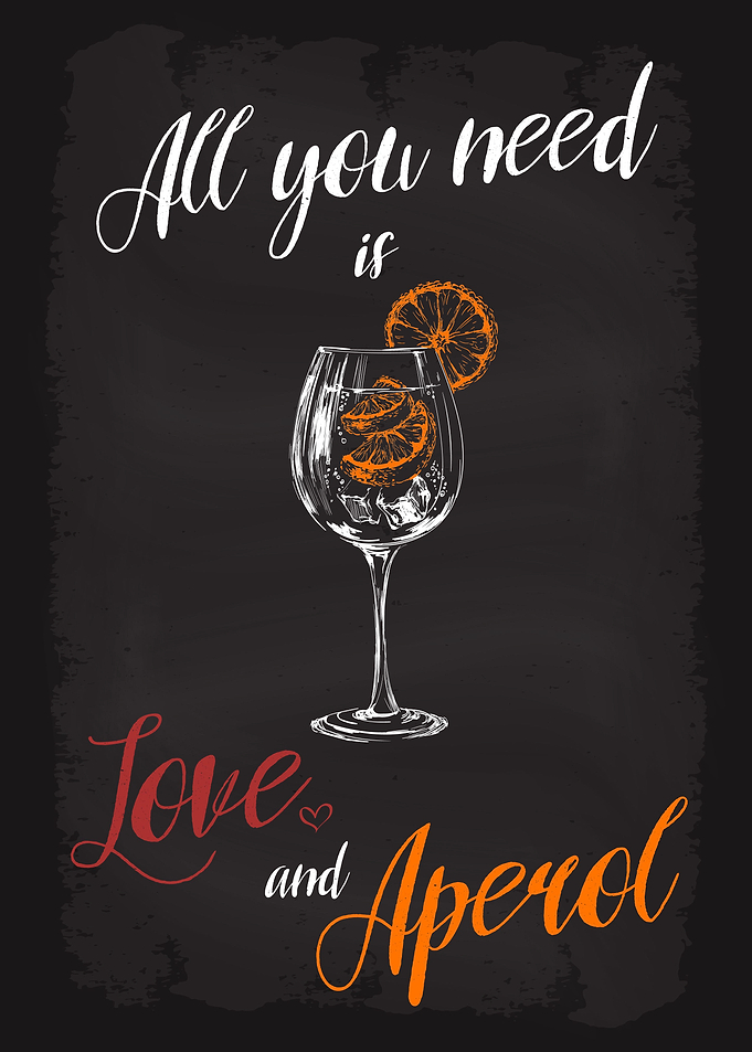 All You Need Love Aperol