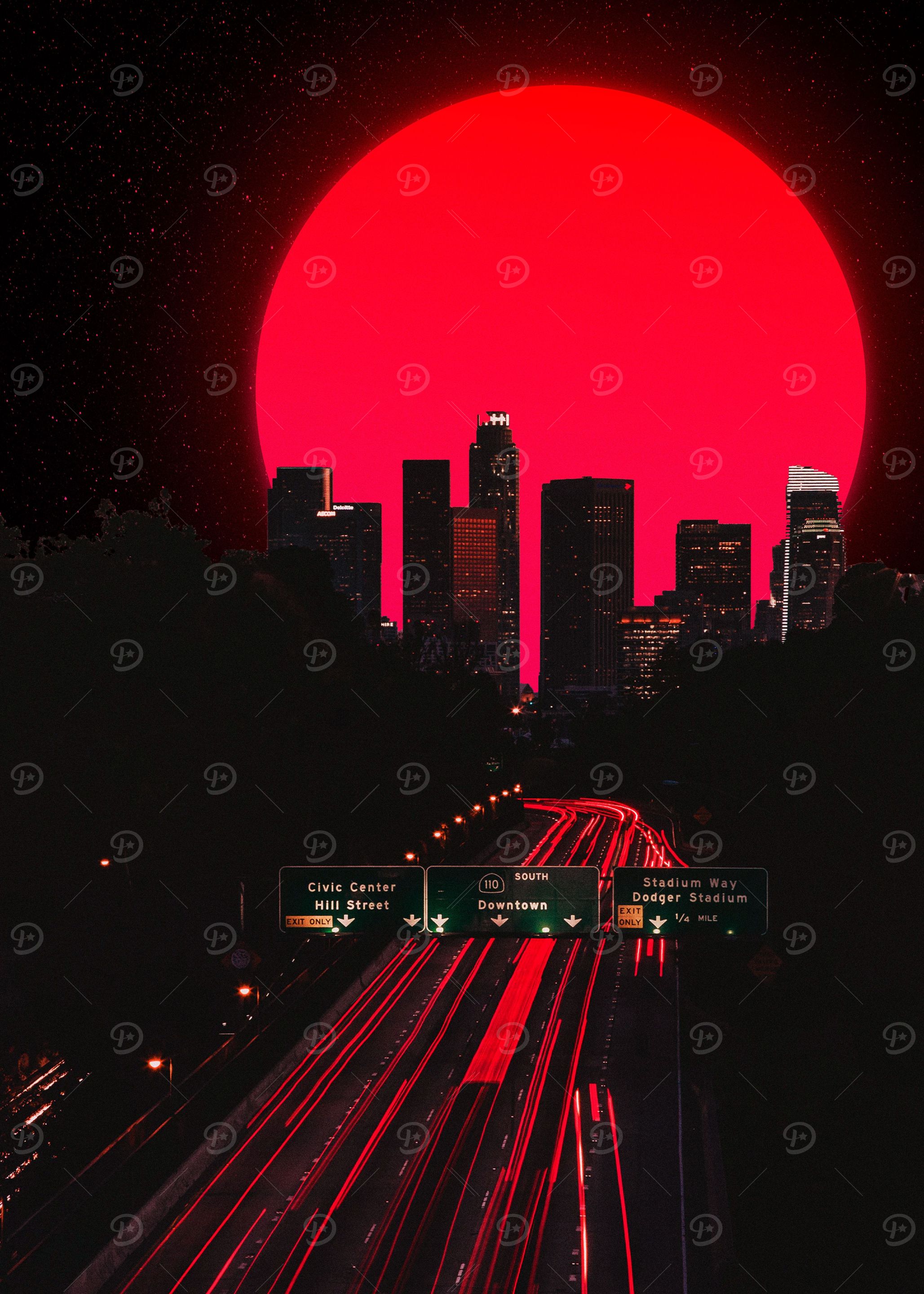 DOWNTOWN SUNSET