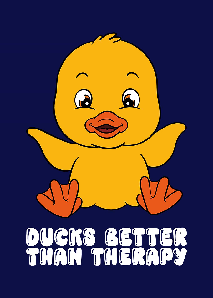 Funny Duck Graphic
