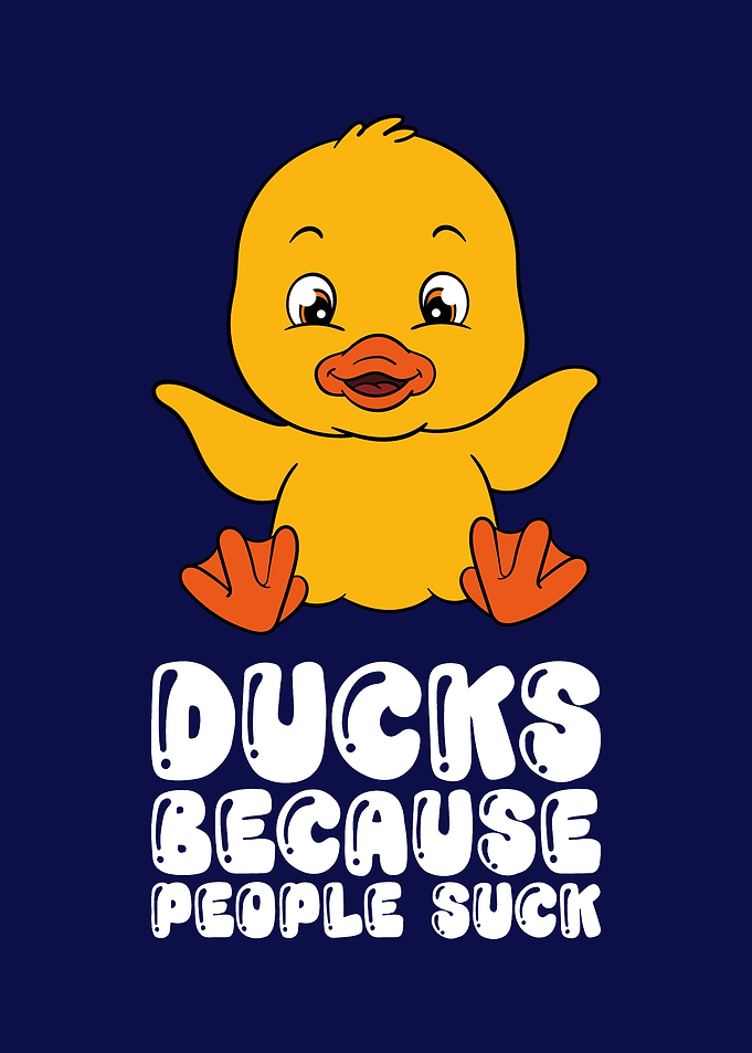 Funny Duck Graphic