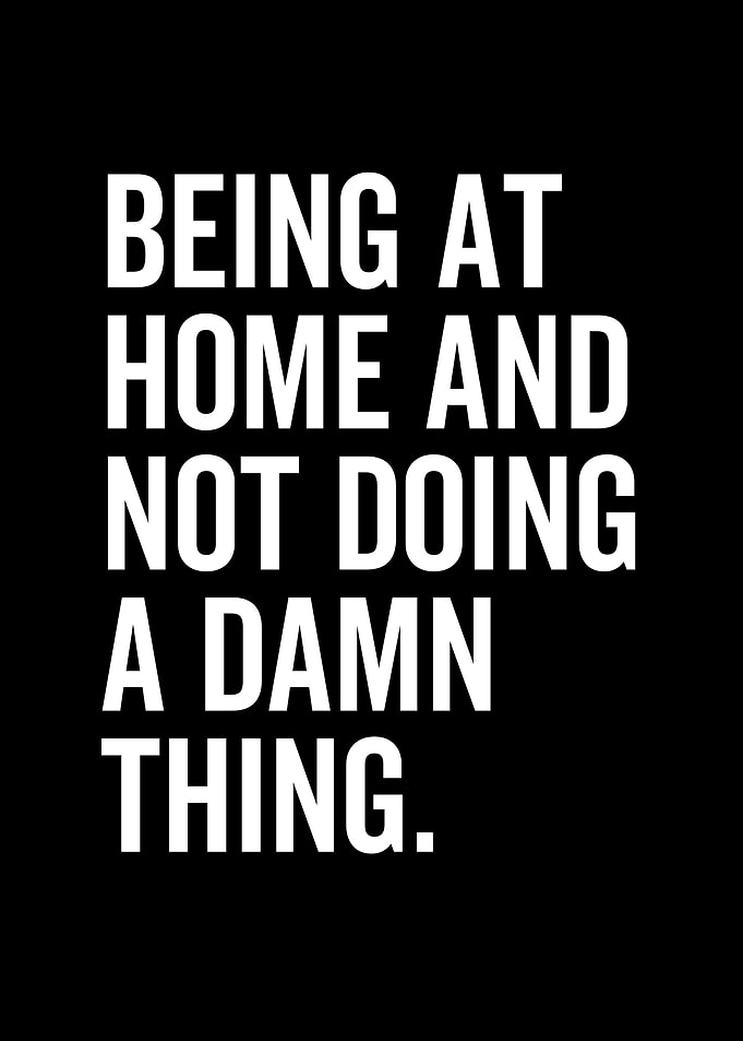 Being At Home And Not