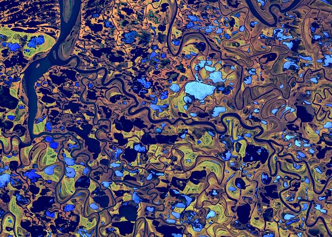 Yana River delta Russia 02