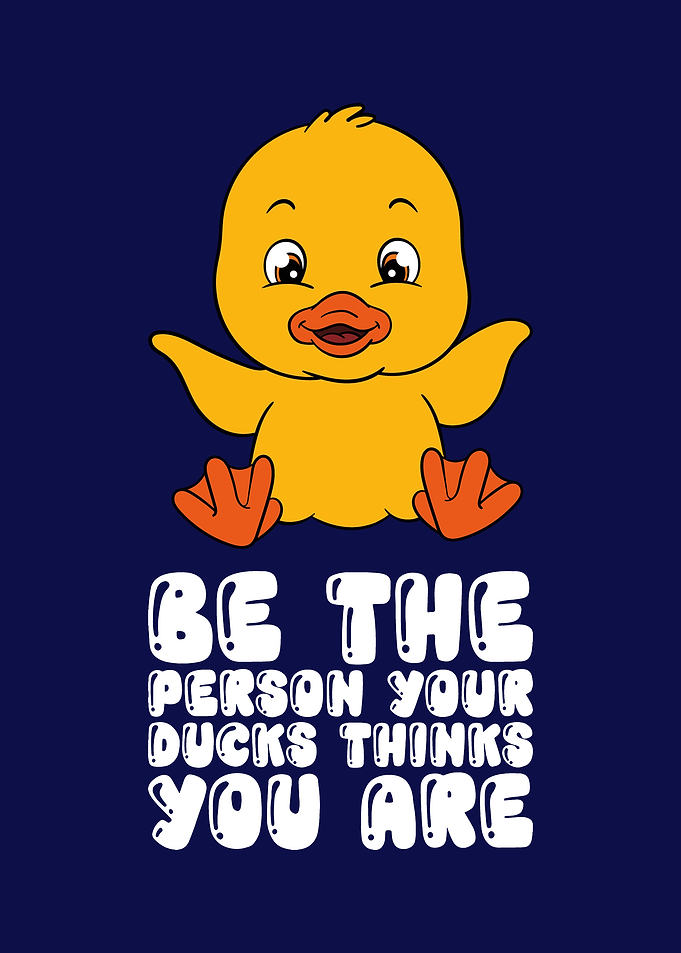 Funny Duck Graphic