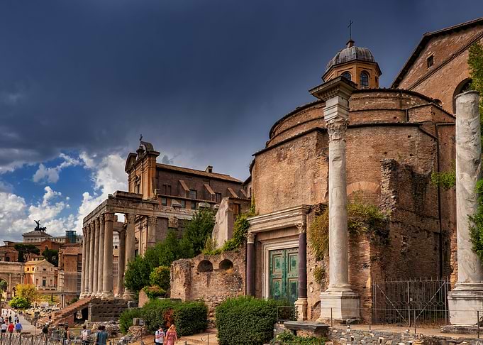 Roman Forum Temples Rome