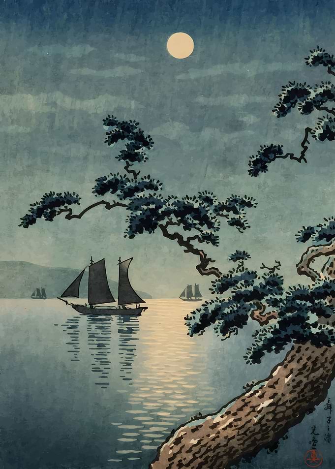 Maiko Sea Shore 1936