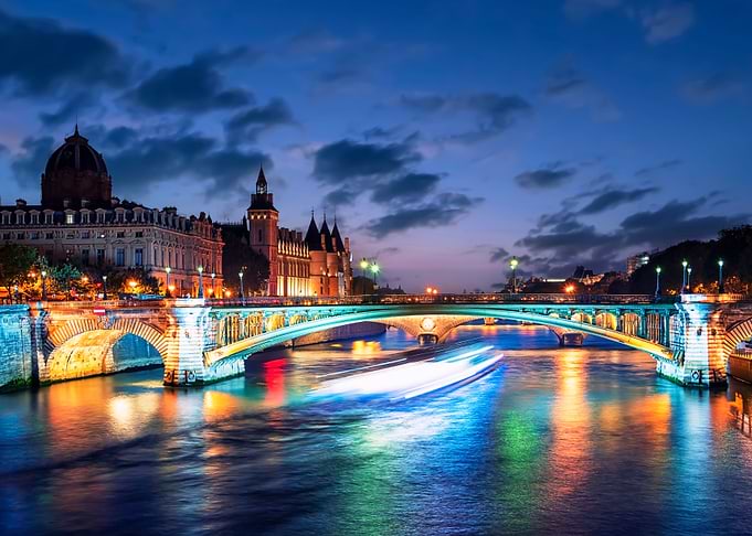 Paris At Dusk