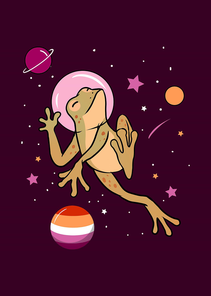 Lesbian Frog Lesbian